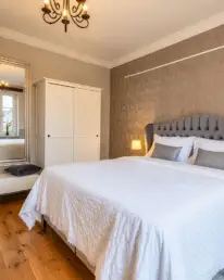 Zimmer 1 mit Landschaftsblick- Boutique Hotel Villa-Wahnfried