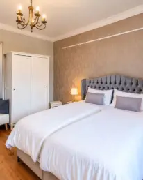 Zimmer 1 mit Landschaftsblick- Boutique Hotel Villa-Wahnfried