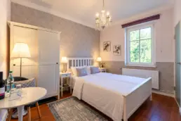 Zimmer 2 mit Gartenblick Hotel Villa Wahnfried