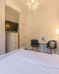 Zimmer 2 mit Gartenblick Hotel Villa Wahnfried