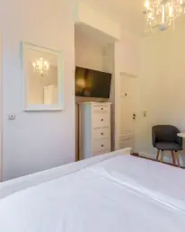 Zimmer 2 mit Gartenblick Hotel Villa Wahnfried