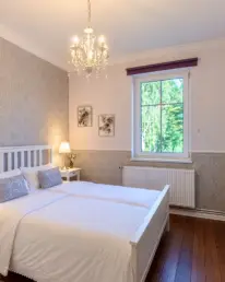 Zimmer 2 mit Gartenblick Hotel Villa Wahnfried