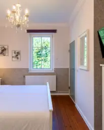 Zimmer 2 mit Gartenblick Hotel Villa Wahnfried