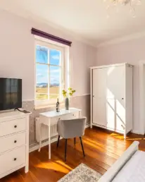 Zimmer #5 mit Meer- und Landschaftsblick 1. OG, Boutique Hotel Villa-Wahnfried Thiessow, Rügen 17 Zimmer #5 mit Meer- und Landschaftsblick 1. OG, Boutique Hotel Villa-Wahnfried Thiessow, Rügen