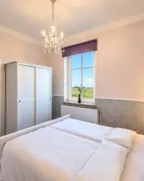 Zimmer #6 mit Meerblick und Landschaftsblick - EG, Boutique Hotel Villa-Wahnfried Thiessow Rügen