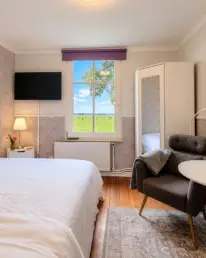 NEU eingerichtet mit Meerblick - Zimmer 8 - Boutique Hotel Villa Wahnfried in Thiessow